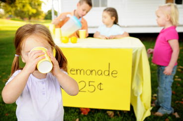 Kids at a Lemonade Stand